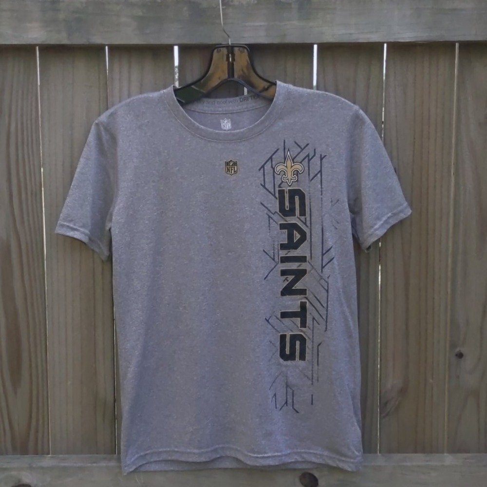 NWOT NFL Saints Dri Tek tshirt